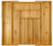 simpa Natural Bamboo Expandable Cutlery Tray Utensils Holder Storage Drawer Organiser - Adjustable 6 to 8 Compartments