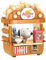 BlueBrixx Pro 108305 – Snoopys Popcorn-Stand aus Klemmbausteinen mit 355 Bauelementen