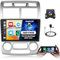 Fuluku 2+64G Android Autoradio per Kia Sportage 2005 2006 2007 2008 2009 2010 con Wireless Carpaly&Android Auto, 9'' IPS Touchscreen Radio con Bluetooth/GPS/Telecamera di Retromarcia/FM/WiFi/SWC/26UI