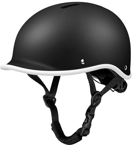 LeapBeast Casco Bici Casco da Bicicletta,regolabile Cascos da sportiva per principianti,per resistente agli urti e agli impatti 7 prese d'aria,per Uomini Donne Adulti lo sport ciclismo (nero, S)