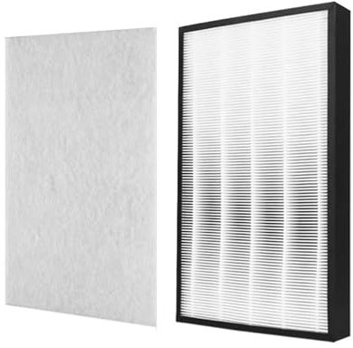 WVGFAUXA HEPA Filter Replacement H13 True HEPA Activated Carbon Filter FY1410 FY1413 ,Compatible For Philips ,Air Purifier AC2729, AC1214, AC1215(Hepa and Pre Filter)
