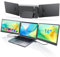 Monitor portatile per laptop, 14 pollici FHD Laptop Screen Extender, Triple Monitor, Plug & Play Monitor Extender per Win/Dex/Android/Mac
