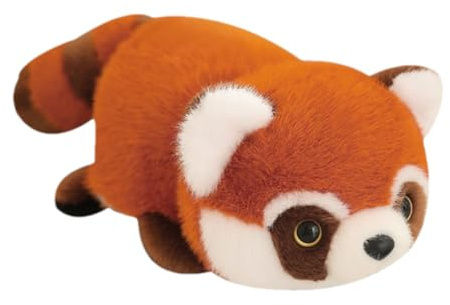 Niedliches wendbares Plüschtier – Mood Plüschspielzeug, Tierpuppe Emotion reversibel | Gefüllte Figur mit rotem Panda, doppelseitiges Plüschspielzeug, luxuriöses Geschenk von Com