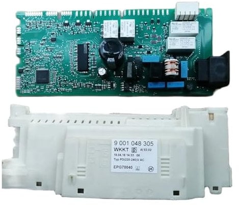 Placa base programada 9001048305, compatible con Siemens Bosch, piezas del módulo de control del lavavajillas