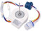 WR60X10074 WR60X10307 Refrigerator Evaporative Fan Motor, Compatible For Hotpoint, AP4438809 PS2364950 WR60X30370，Appliance Parts Replacement