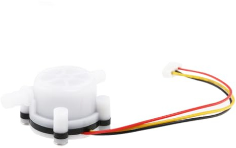 Veemoon Débitmètre Eau Capteur De Débit Contrôle Eau Turbine Bille Acier Inoxydable Bague Étanchéité Élément Hall Masticinstallation Verticale Angle Degrés Temp Fluide Degrés