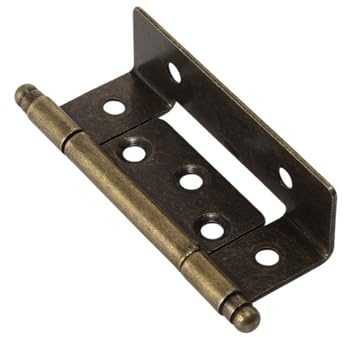 Cerniera universale for porta for mobili da cucina, cerniera in ferro color bronzo con viti