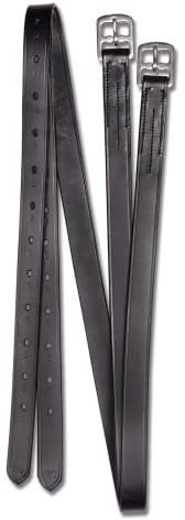 WALDHAUSEN Steigbügelriemen, X-Line, 140 cm, schwarz
