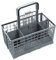 SPARES2GO Cutlery Basket Caddy Cage for AEG Dishwasher (Removable Handle, 240mm)