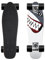 Skateboard-Komplett-Skateboards, 55,9 cm, Mini-Cruiser-Skateboards für Anfänger, Kinder, Jungen und Mädchen (Hai)