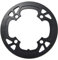 M-Wave Unisex-Adult PD-G-104-CNC Kettenschutz, Schwarz, für Lochkreis 104mm, für 36 Zähne