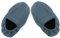 Rammento Women’s & Men’s Microwave Heated Slippers in Blue | Shoe Size 4-6 | Microwavable Socks | Unisex Feet Warmers | Cosy Warming House Shoe | Heat-Up Seed Slippers | Winter Clothing