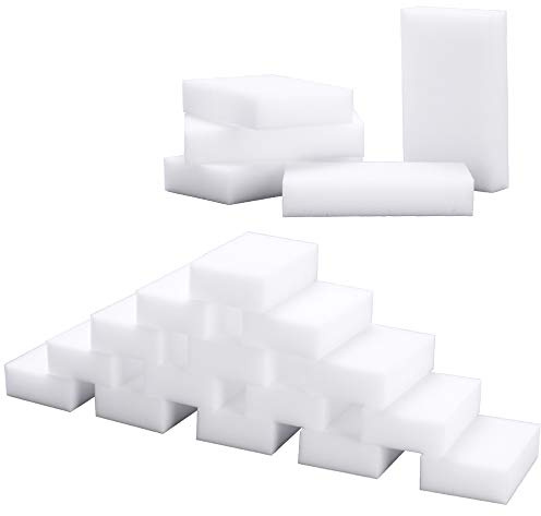 Magic Cleaning Sponge, 50Pcs Magic Sponge Eraser Melamine Cleaner- Eraser Sponge for All Surface – Bathroom, Kitchen, Wall Cleaner (50 PCS)