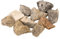 artdee® Speckstein Amulettsteine mit Loch (10 Stück) – handgefertigter Halsschmuck Schmuckanhänger aus Speckstein Rohling selbst gestalten Amulettsteine selbst machen Specksteine