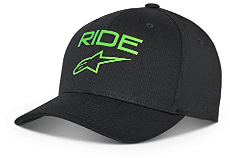 Alpinestars, Ride Transfer, Baseball Kappe, Schwarz Grün, LXL, Mann
