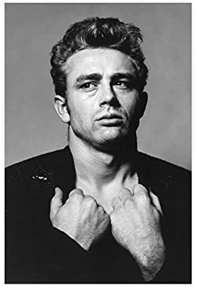LINYUYI Schauspieler James Dean 26 Leinwand-Poster, Schlafzimmerdekoration, Sport, Landschaft, Büro, Raumdekoration, Geschenkrahmen: 30 x 45 cm