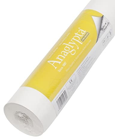 Anaglypta® Lining Paper - 10 Metre, 20 Metre and 40 Metre Rolls - Grades 800 to 2500 (1700 Grade Double (20m))