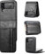Verco Flip Cover per Samsung Galaxy Z Flip 3, Custodia verticale Flip Case compatibile con Samsung Z Flip 3 5G, Nero
