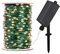 ZELUXDOT Guirlande lumineuse solaire extra longue Fil vert extérieur 30m Guirlande lumineuse solaire étanche 300 LED pour terrasse, jardin, arrière-cour, arbre, mariage, Noël