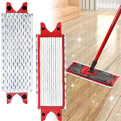 CHWNIBAY Recharge Vileda Serpillere, Recharge Vileda Balai Serpillere,Tête de Remplacement de Vadrouille,Replacement Microfibre Pad pour Vileda Ultramax 2 en 1 Spray,pour Tous Types De Sols