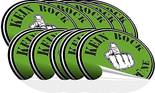 10 er set sparset kein bock auf grüne Gretl Greta druck plakette Fun Sticker Aufkleber Fridays for future klima