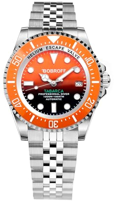 Bobroff Men's Analog-Digital Automatic Uhr mit Armband S0375339