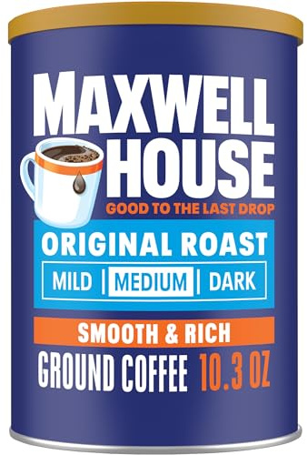 Maxwell House Original Roast Ground Coffee, 10.3 oz Canister