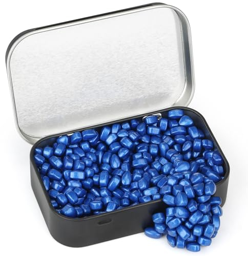 Wzone Blau Crack Magnete Magnetsteine Steine 300g (Ungefähr 500 Stück), Stresskiller Magnete Kleine Magnetic Stones Fidget Adhs Spielzeug, Anti Stress Zeitvertreib Geschenkidee