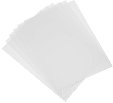 10PCS Bondaweb for Applique, 20 x 30cm Fusible Interfacing for Sewing, Iron On Interfacing Patches, Double-Sided Adhesive for Shoes, Hats, Toys, Gift Wrapping and Home Decor