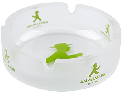 AMPELMANN Aschenbecher - Ascher Geher klar, gefrostet