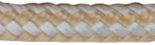 Sea Dog 302112600G/W Double Braided Nylon Rope Spool, 1/2 x 600' / Gold/White