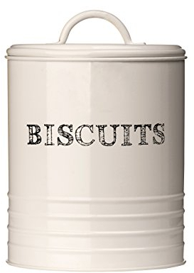 Premier Housewares Sketch Tarro para Galletas, Color Crema