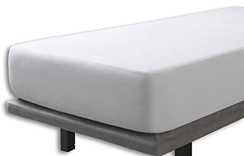 Velfont - Protège-matelas imperméable en bambou | Protège-matelas en tissu éponge, respirant (160 x 190/200 cm).