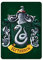 harry potter metal aimant slytherin badge maison crete serpent officie