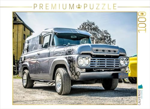 CALVENDO Puzzle EIN Motiv aus dem Kalender Ford Pick-UPS F 1 - F 100 1000 Teile Puzzle quer | Lege-Größe cm Foto-Puzzle für glückliche Stunden