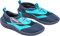 Cressi Coral Scarpette Adatte per Mare, Spiaggia, Barca e Sport Acquatici Vari, Adulti e Bambini, Blu/Azzurro, 35
