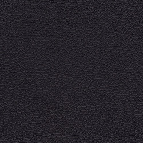 Stoff Kunstleder Kunstleder Meterware Höhe 140 cm für Stühle Sofas oder externe Farbe schwarz