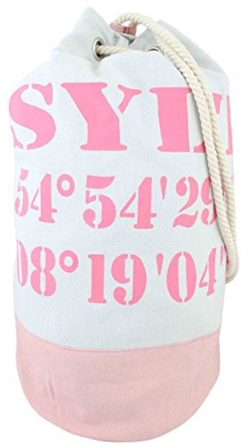 Sonia Originelli XL Seesack Sylt Marinesack Bag Maritim Farbe Rosa