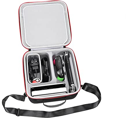 RLSOCO Tasche für Nintendo Switch/Nintendo Switch-Konsole (OLED-Modell) Passendes Zubehör : Switch Konsole, Switch Dock,Switch Pro Controller,Joy-Cons,Plus Ball und anderes Zubehör(Nur Tasche)