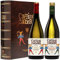 CAMINO DE CABRAS Estuche Vino para Regalar – Vino Albariño Rias Baixas & Godello Valdeorras – Vino Blanco Gourmet - Vinos Buenos Para Regalar - 2 Botellas x 750 ml - Pack Vino para Regalar