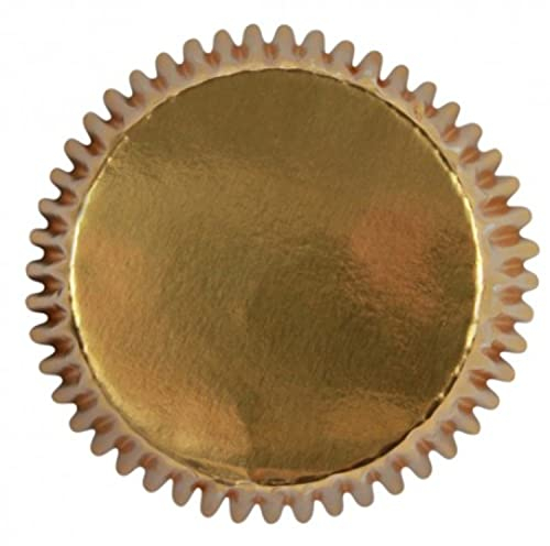PME Gold Baking Cases for Cupcakes, Standard Size, Pack of 30