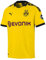 PUMA Herren BVB Home Shirt Replica with Ev Trikot, Cyber Yellow Black, S