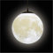 KRUIHAN Pendant Lights Ceiling Night Lamp - Universe Planet Moon Creative Lantern Restaurant Bar Home Children Bedroom LED Hanging Lighting(Light Bulb is Not Included),22cm