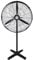 Zephir, Ventilatore Industriale a piantana, Diametro 65cm, 3 velocità, 3 Pale in Alluminio, Oscillazione a 70°, Dispositivo antisurriscaldamento, Altezza max.150cm, Potenza 120W