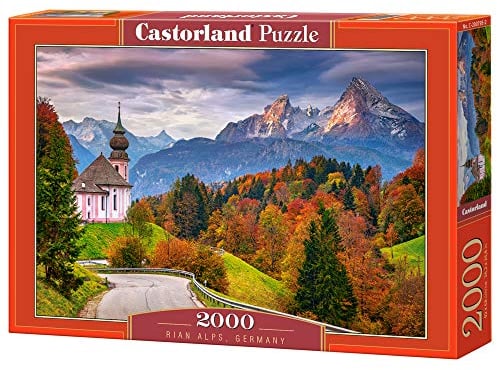 Castorland 200795 Herbst in den bayerischen Alpen, Deutschland, 2000 Stück Puzzle