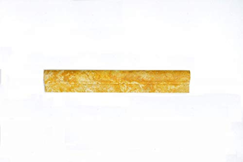 Borde Bordüre Travertin Naturstein gelb Profil Ogee1 Gold Antique Travertin MOSProf-51348_f