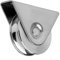 DOJA Industrial | Galet Gorge en V Support Exterieur | Taille : 100 x 20 | 2 Unité | Roue pour Rail Porte Coulissante | Rouleau en V | Utilisations: Garage, Portail, Portes extérieures en Métal