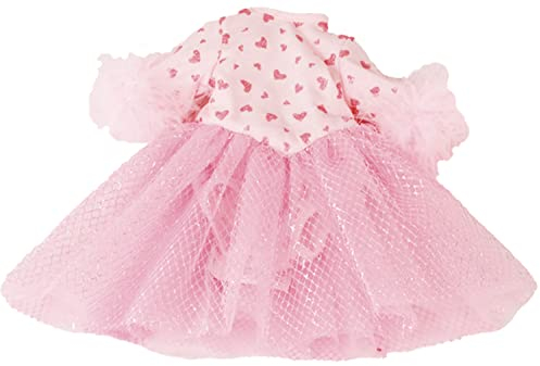 Götz 3403289 Puppen-Kleid Hase - Puppenkleidung für Babypuppen Gr. M von 42 - 46 cm - 3-teiliges Set