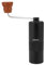 DIBTSA Manual Coffee Grinder, Capacity 0.9 Ounce, Stainless Steel Conical Burr Mill, Finer to Coarser Adjustable Setting, Portable for Office, Home Outdoor (Black)