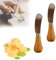 2/4 Pcs Mignon Debout Couteau À Beurre, Épandeur De Fromage En Acier Inoxydable, Couteaux À Beurre De Fromage À La Crème Multifonctionnels, Confiture De Beurre De Cacahuète Couteau À Tartiner (2 Pcs)